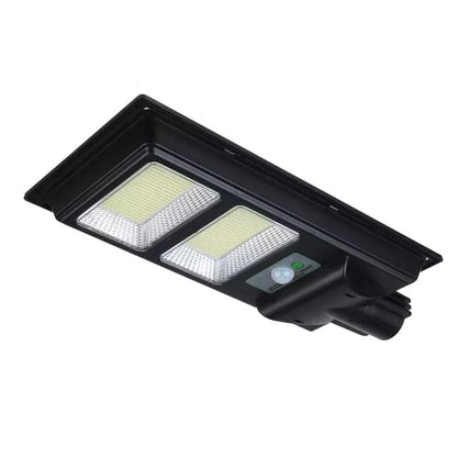 Lampa solara stradala Flippy, cu suport de prindere si telecomanda, senzor de miscare si lumina, 96 LED-uri, IP65, ABS, 5AH, 100W, temperatura culoare 6500K, 37.8x18.8x5 cm, autonomie 10-12 ore, negru-3