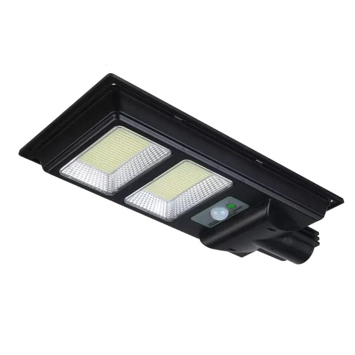Lampa solara stradala Flippy, cu suport de prindere si telecomanda, senzor de miscare si lumina, 96 LED-uri, IP65, ABS, 5AH, 100W, temperatura culoare 6500K, 37.8x18.8x5 cm, autonomie 10-12 ore, negru-3