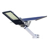 Lampa solara stradala Flippy, pentru curte sau strada, finisaj lucios, rezistent la apa, montare prin fixare, senzor lumina, baterie de litiu, IP65, lumina rece, putere 500W, autonomie 10 ore, 49.5 x 21 x 9 cm, negru-0
