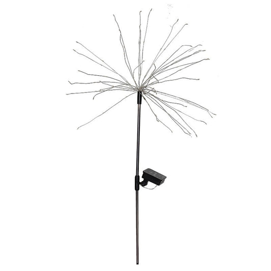 Lampa solara sub forma de artificii, 120 LED-uri, alb rece, Flippy-0