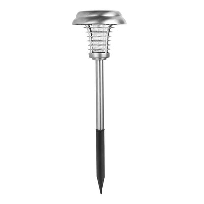 Lampa solara tip torta Flippy, anti-insecte, tantari, UV, LED, 1.2V, IP65, 1 LED, material ABS, 48 x 14 cm, gri-0