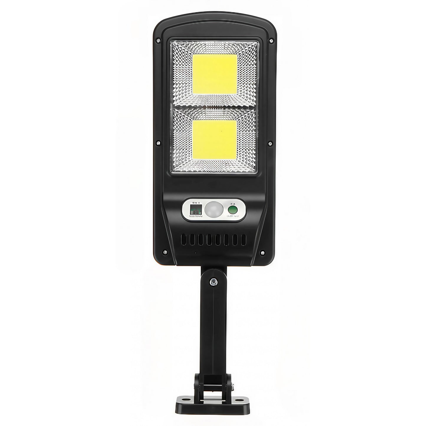 Lampă stradală solară Flippy, cu telecomandă, 36 cm x 11.5 cm, 108 COB LED, 2592 Lumeni, 21.6 W - echivalent 172 W bec incadescent, IP65, Senzor de Miscare, Senzor de Lumina, 2 Grile, Alb Rece-8