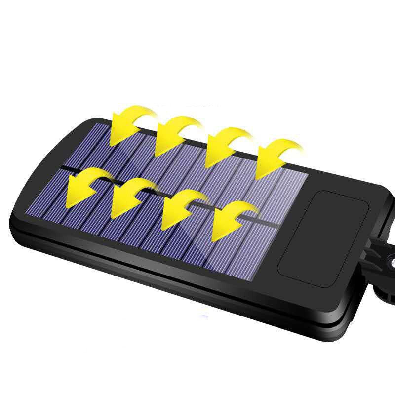 Lampa Solara De Exterior LED Flippy, 36 cm x 11.5 cm, 2400Lumeni 100 COB LED 20 W - echivalent 160 W bec incadescent, IP65, Senzor de Miscare, Senzor de Lumina, 1 Grila, Alb Rece-3