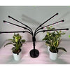 Lampa UV pentru crestere plante Flippy, conectare la retea, 30W, 6 capete, lumina mov, 108 LED-uri, ajustabila pana la 68.5 cm-0