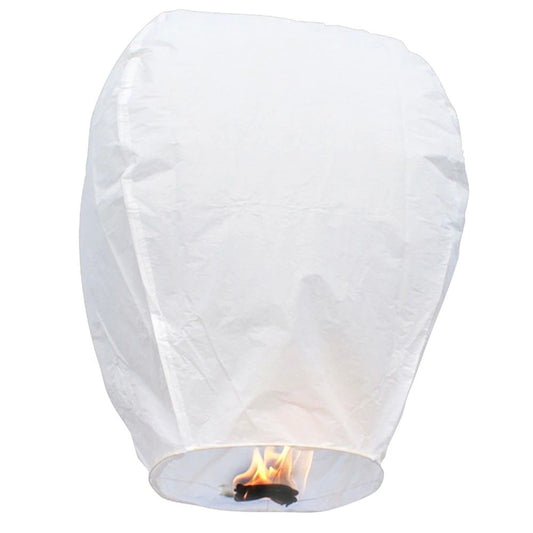 Lampion zburator, Flippy, hartie biodegradabila, Alb-0