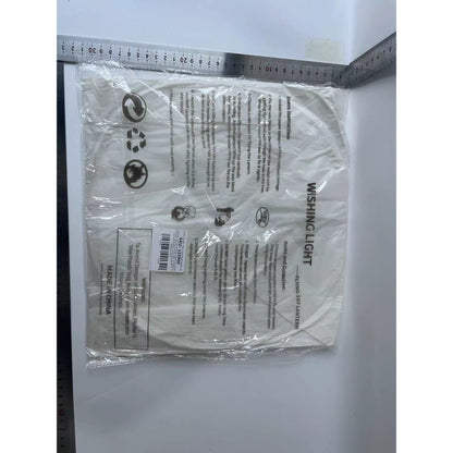 Lampion zburator, Flippy, hartie biodegradabila, Alb-2