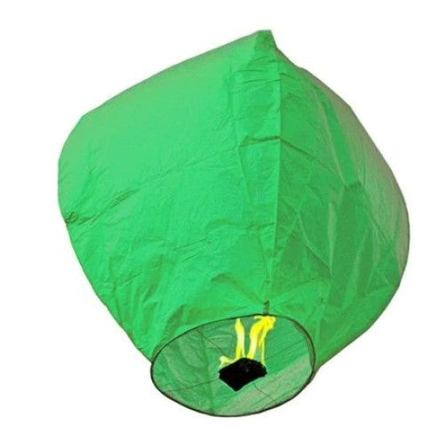 Lampion zburator, Flippy, hartie biodegradabila, Verde-0