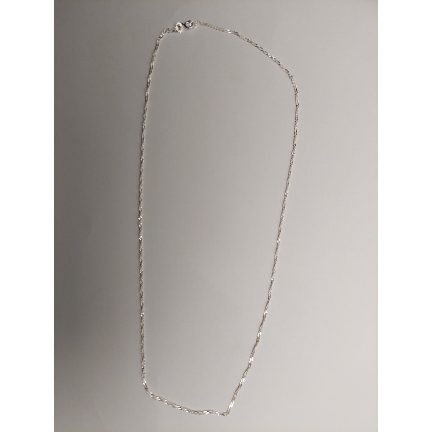 Lantisor Argint 925 Rasucit 55 cm, Jolie Silver, 2.6g-2