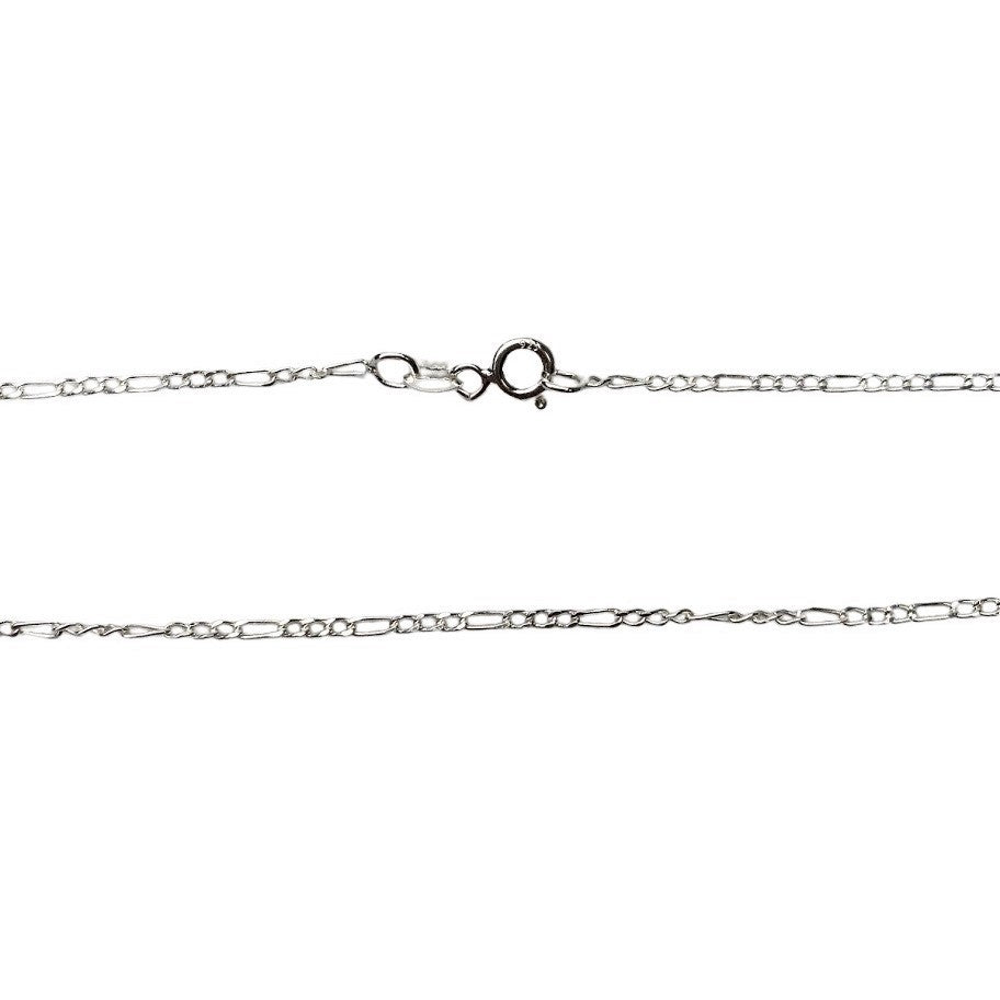 Lantisor din Argint 925, model la baza gatului, 38 cm-3