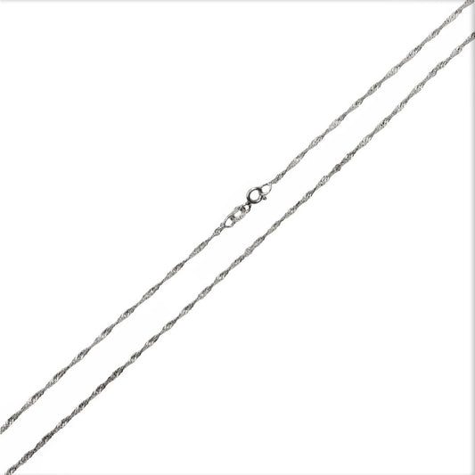 Lantisor din Argint 925 model Rasucit 39 cm-0