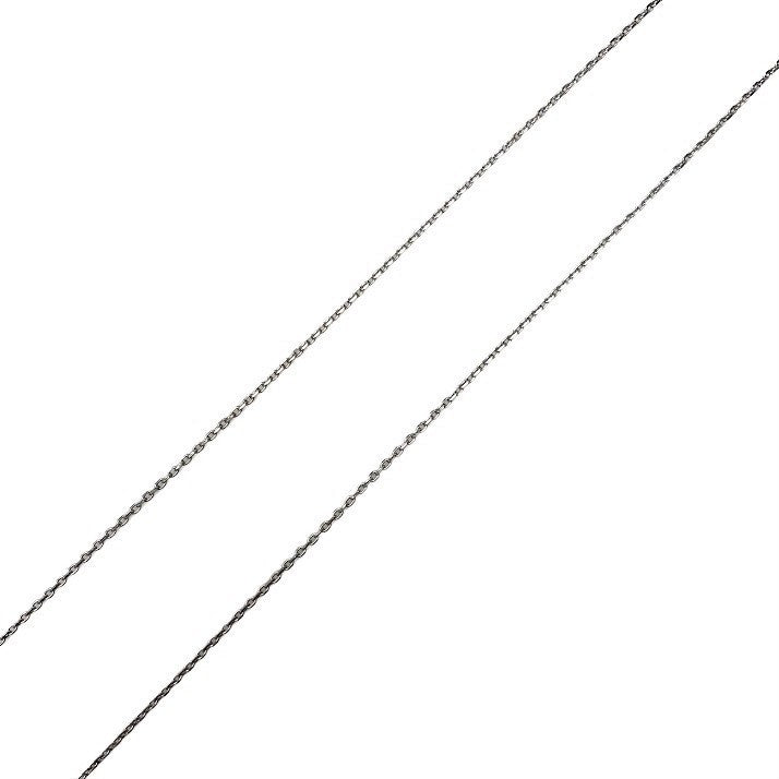 Lantisor din Argint 925 rodiat, model la baza gatului, 38 cm-2