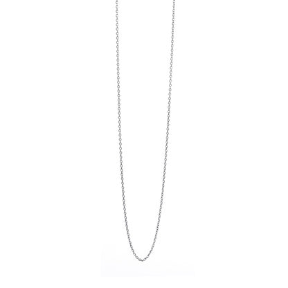Lantisor din Argint 925 rodiat, model la baza gatului, 38 cm-4