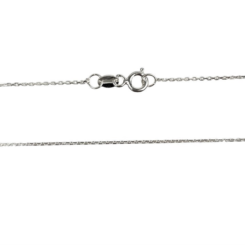 Lantisor din Argint 925, Zale Patrate 38 cm-2