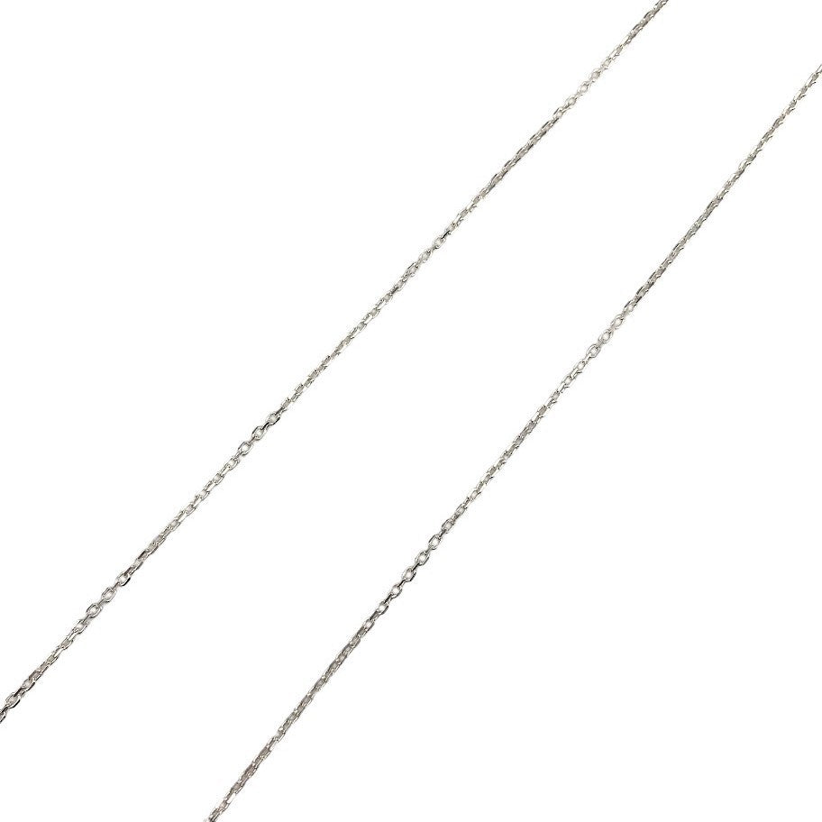 Lantisor din Argint 925, Zale Patrate 38 cm-3