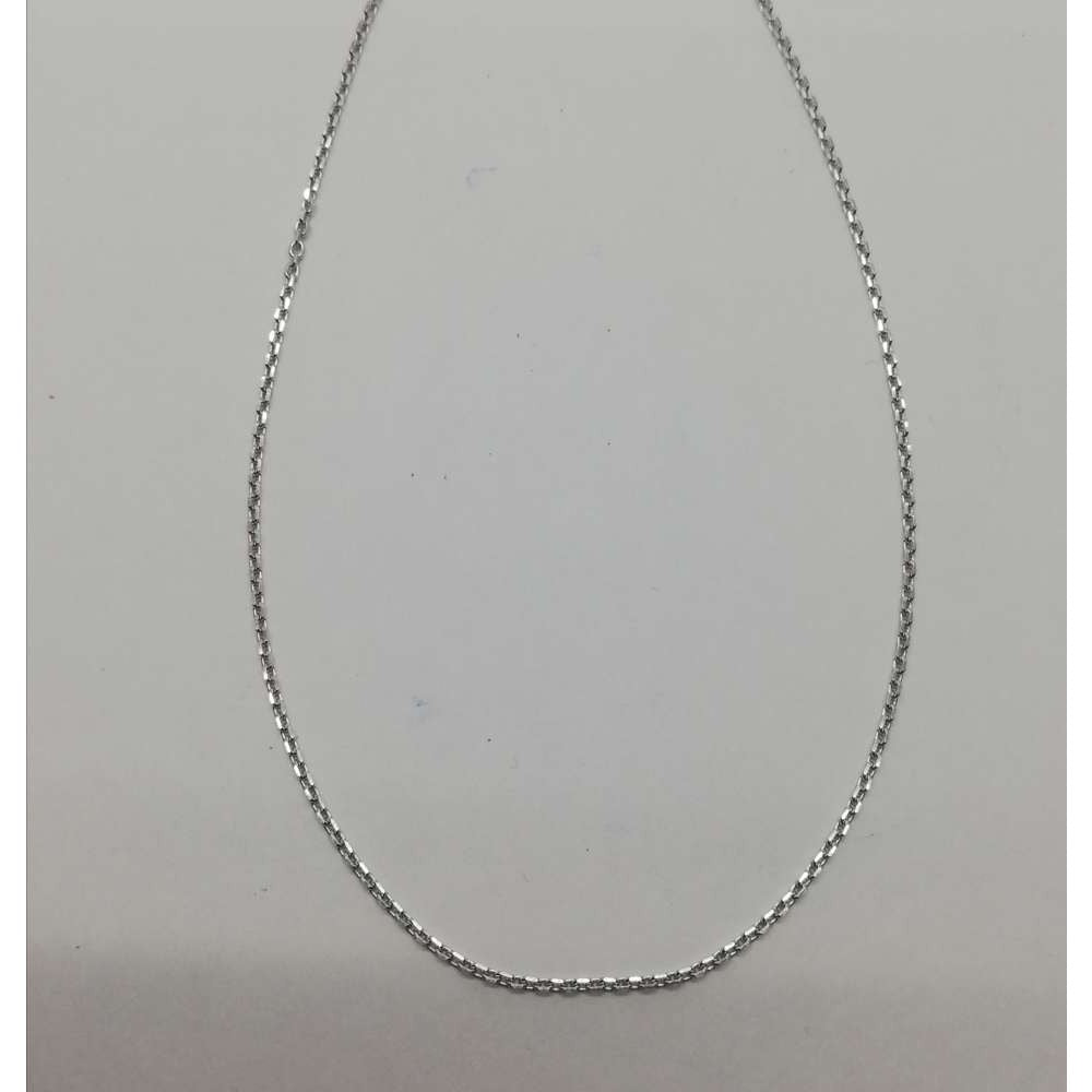 Lantisor din Argint 925, Zale Patrate 38 cm-4