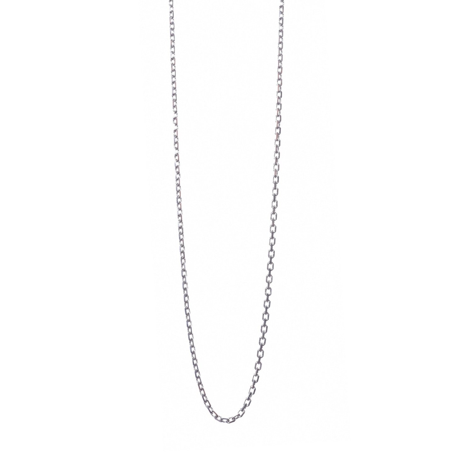 Lantisor din Argint 925, Zale Patrate 38 cm-0