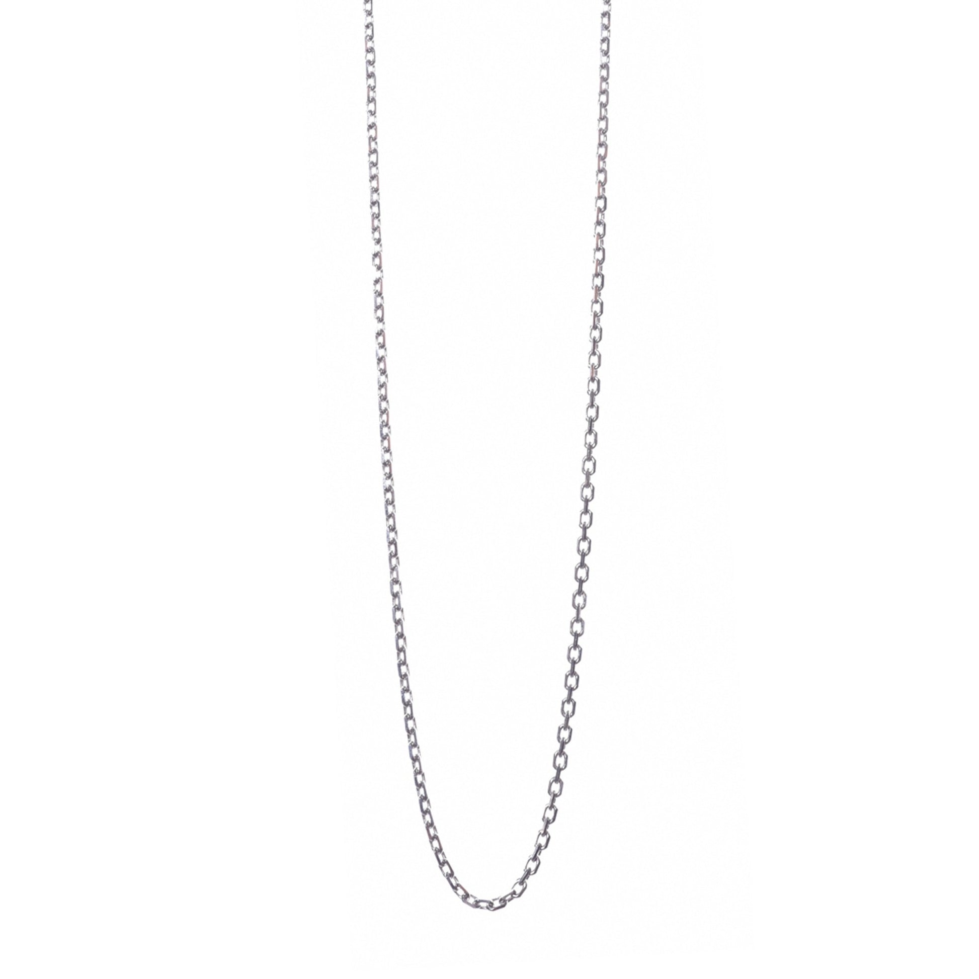 Lantisor din Argint 925, Zale Patrate 38 cm-0