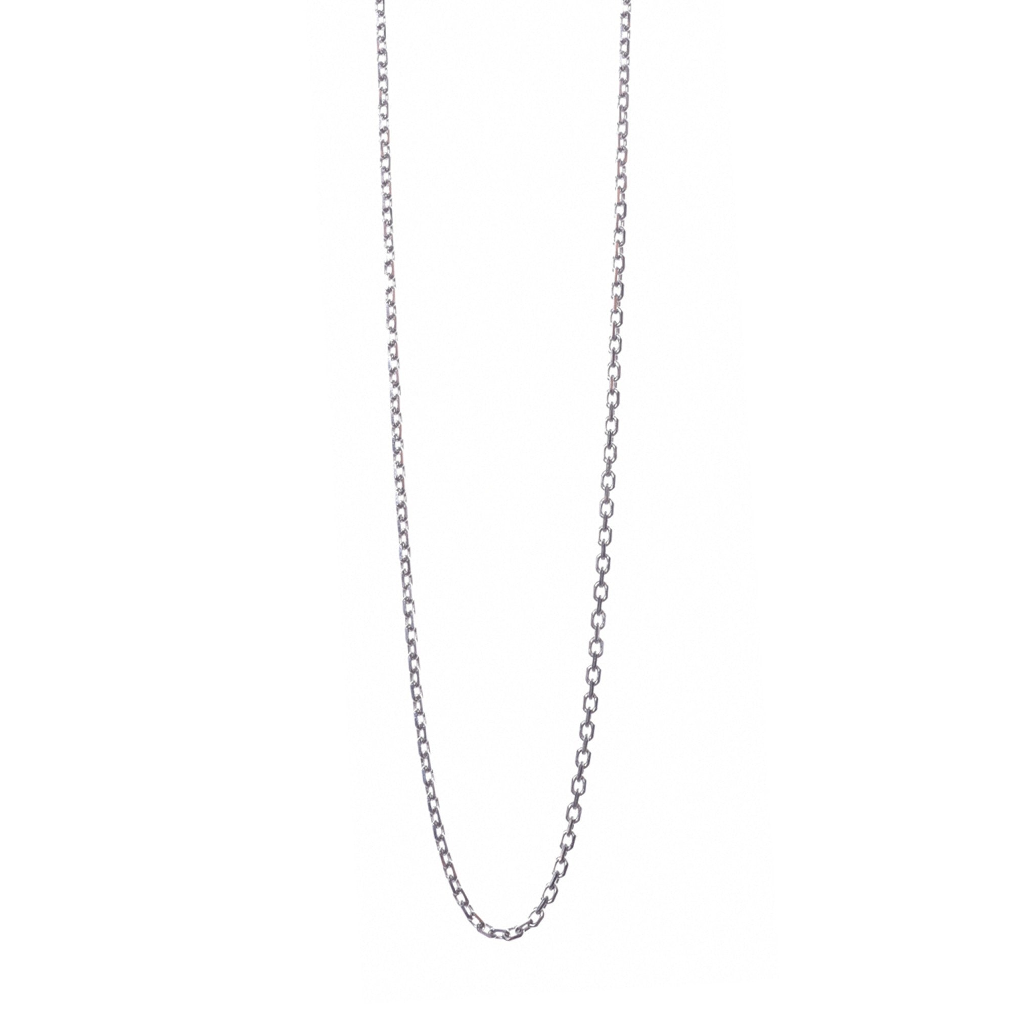 Lantisor din Argint 925, Zale Patrate 38 cm-0