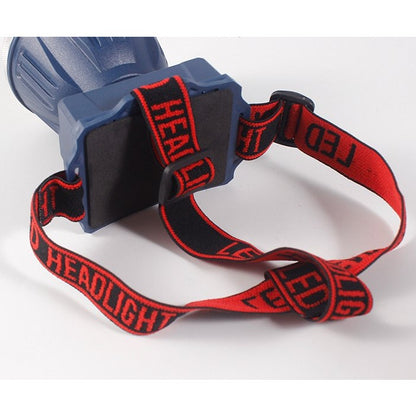Lanterna LED de Montat pe Cap, Flippy, cu Raza Lunga de Zoom, Reincarcabila USB, Far Telescopic, Rezistent la Apa, Reglabil, pentru Pescuit in Aer Liber, Camping, Lumina Puternica, Lanterna, 8.6x7.5x6.5cm, Albastru-4