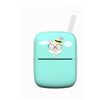 Mini Imprimanta Foto Portabila, Flippy, Incarcare USB, Bluetooth, Model Pisica, Albastru-0