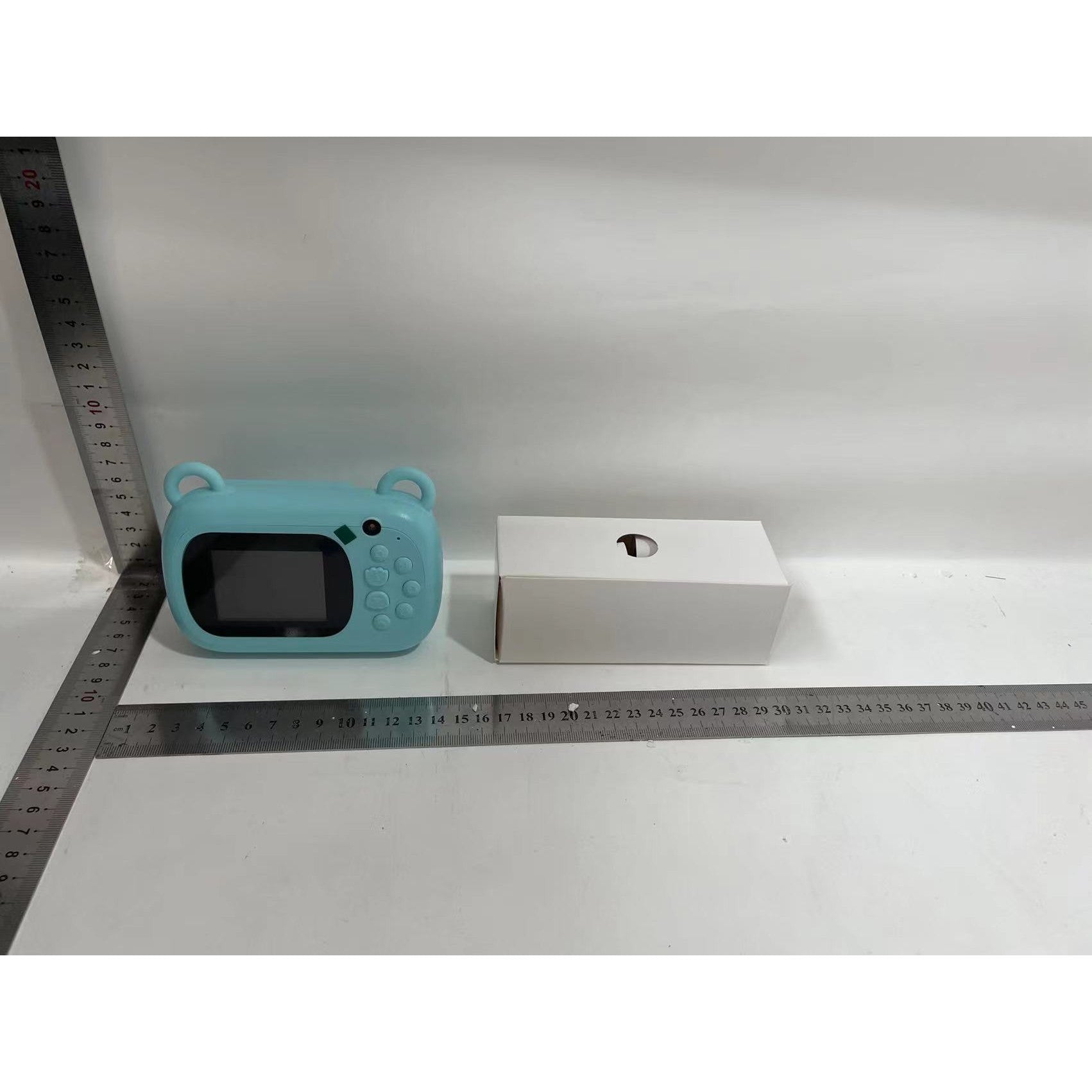 Camera Instantanee pentru Copii, Flippy, cu Functie de Printare, cablu USB-C, Bluetooth, compatibil iOS/Android, Imprimare APP, Model Dino, Verde-1