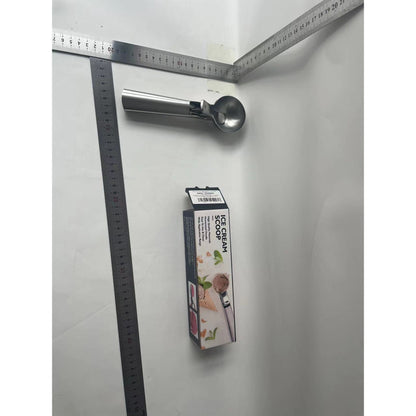 Lingura dozatoare inghetata Flippy,  Cool Serving, inox, gri-5