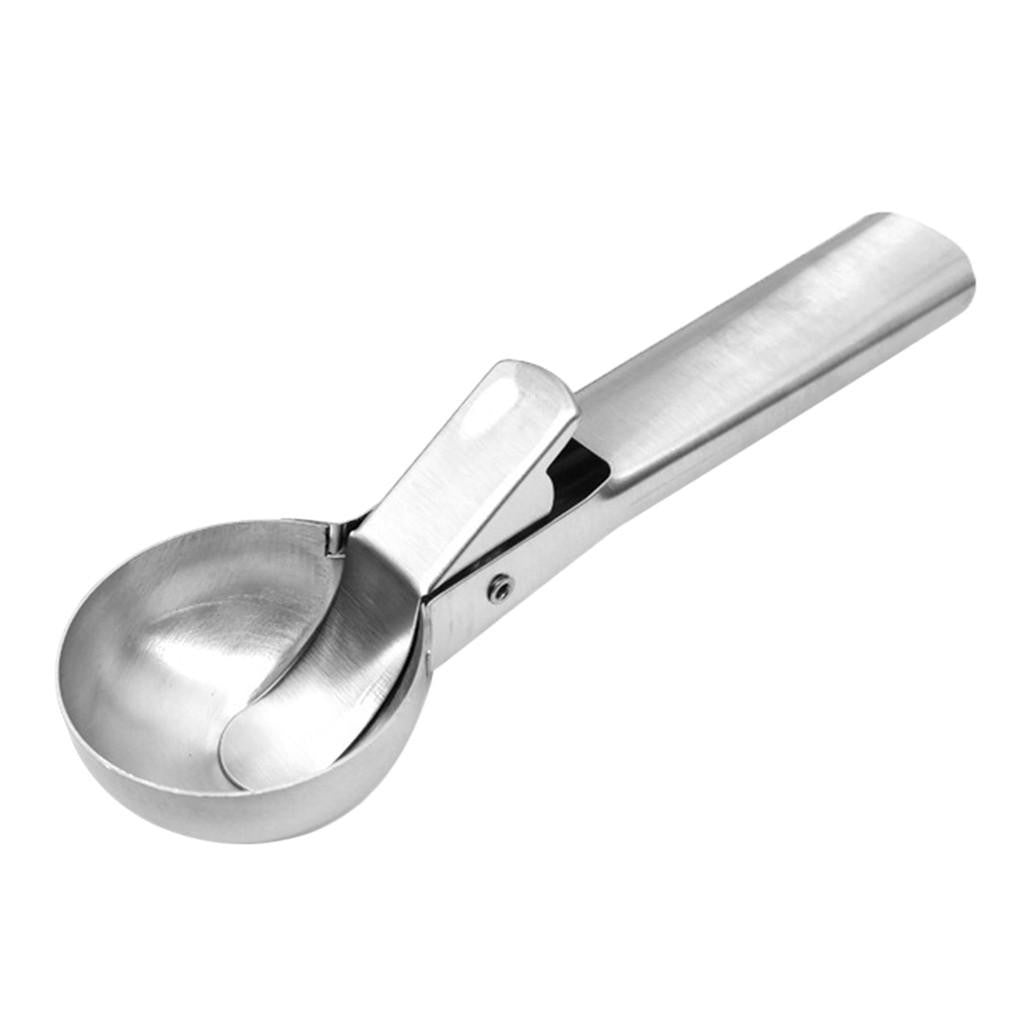 Lingura dozatoare inghetata Flippy,  Cool Serving, inox, gri-0