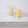 Lumanare Parfumata, Flippy, Model Ursulet, Galbena, Aroma de Lime si Citrice, 5.5x3.6x4 cm-0