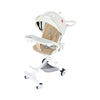 Carucior Sport Flippy 3in1, 6-36 Luni, Reversibil, Pliabil, Tavita pentru Masa, Pozitie de Somn, Centura de Siguranta, Roti 360, Suport Pahar, Copertina pentru Soare, 33x66x85cm, Alb Model Pisica-0