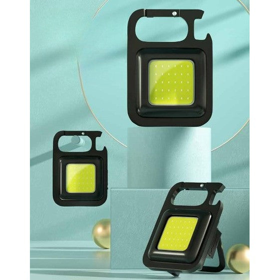 Lanterna de buzunar tip breloc, 30 LED-uri, incarcare prin usb Type C, pentru exterior, camping, alpinism, ciclism, Flippy-2