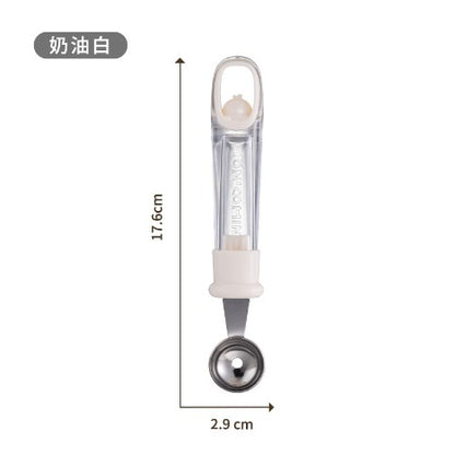Lingura pentru Pepene, Flippy, 17.6x2.9 cm, Bej-0