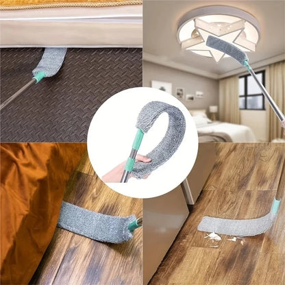 OFERTA 1+1 Mop Flexibil Telescopic 55–130 cm cu Lavetă din Microfibră