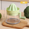 Storcator de Citrice Manual, Flippy, Rezistente, Usor de Folosit si Depozitat, Durabil, Calitativ, 16.5x13cm, Transparent/ Verde-0