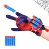 Manusa cu 5 proiectile din burete, Spiderman, rosu