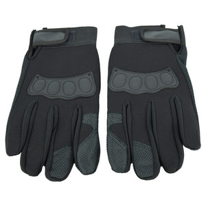 Manusi cu elemente de protectie, cu destinatie Moto, ATV, SSV, QUAD, culoare Neagra-0