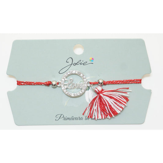 Martisor Bratara Ciucure cu Pandantiv, Model 11-0
