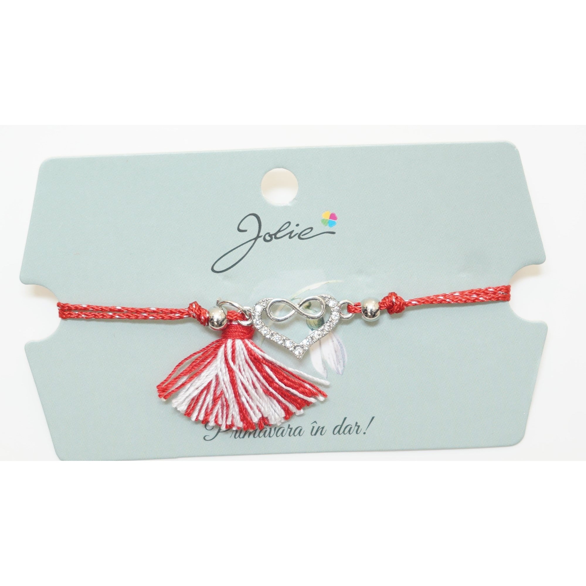 Martisor Bratara Ciucure cu Pandantiv, Model 18-0
