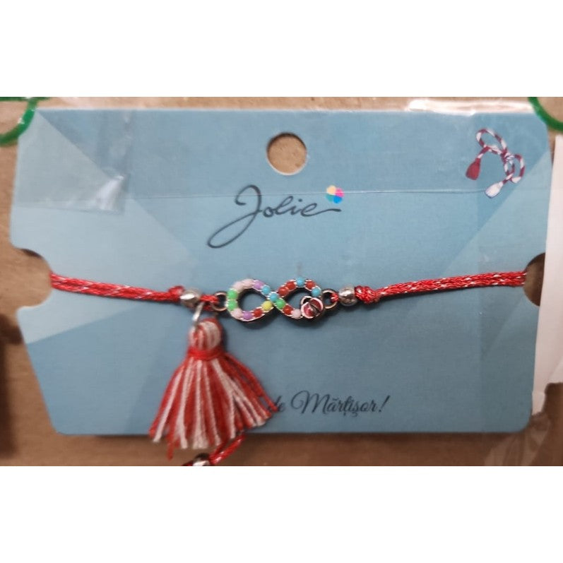 Martisor Bratara cu Ciucure Infinit-0