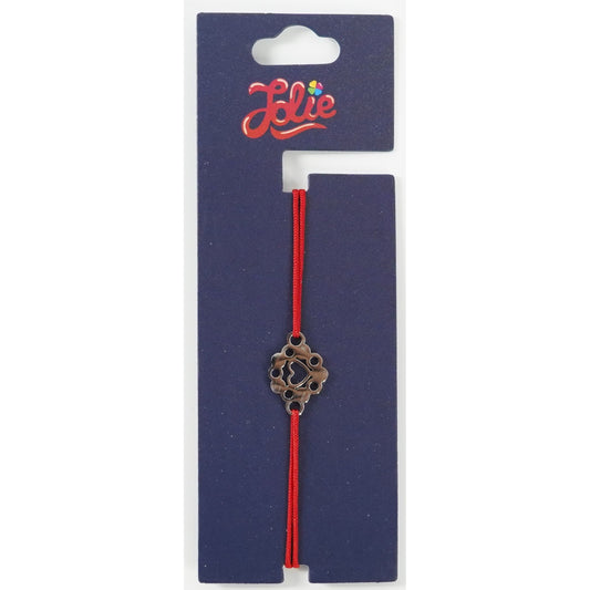 Martisor Bratara Inox Copii, Textil si Inox, Model 13-0