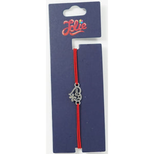 Martisor Bratara Inox Copii, Textil si Inox, Model 21-0