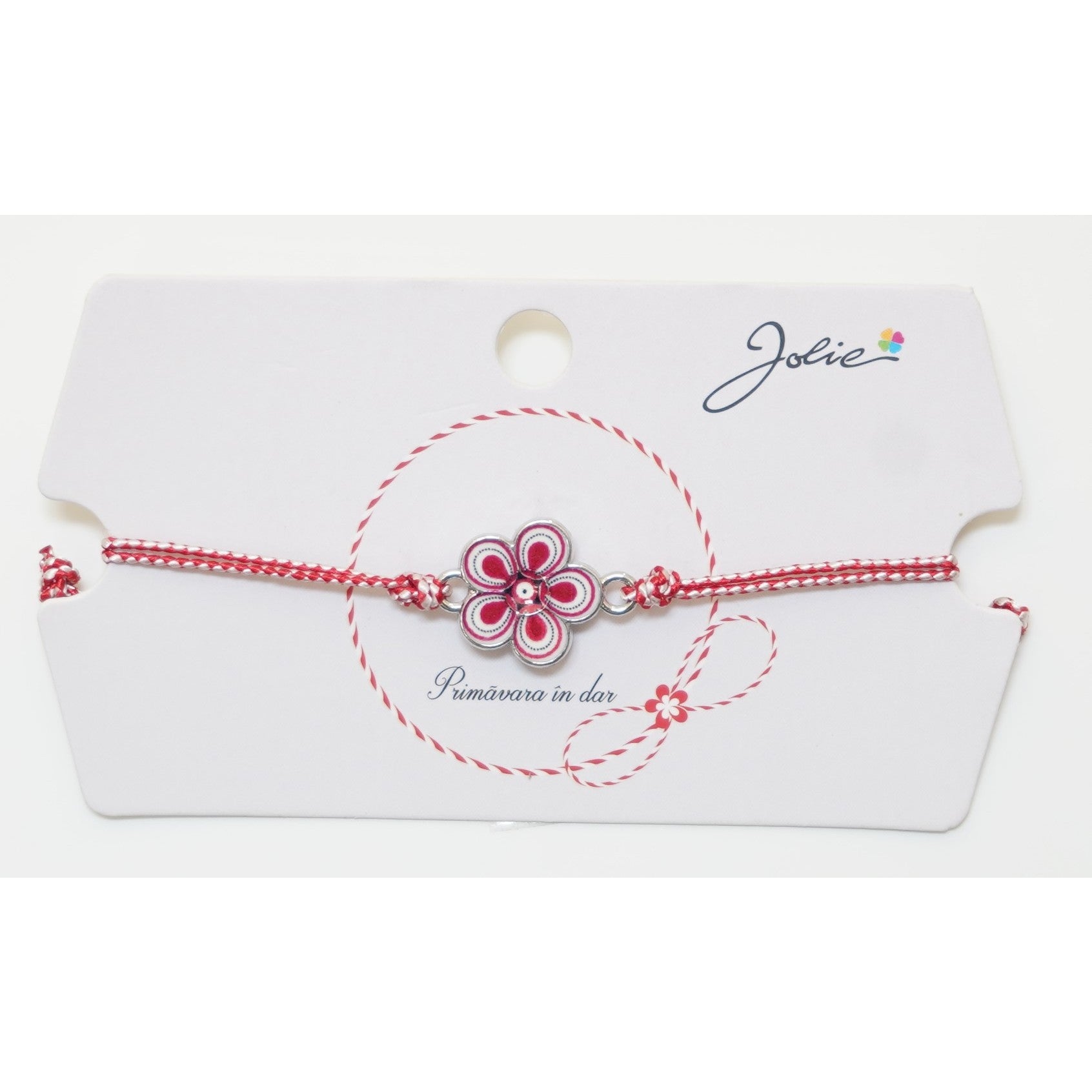 Martisor Bratara Traditionala, Pandantive Aprox 2 cm, Model 1-0