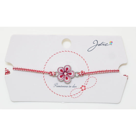 Martisor Bratara Traditionala, Pandantive Aprox 2 cm, Model 1-0