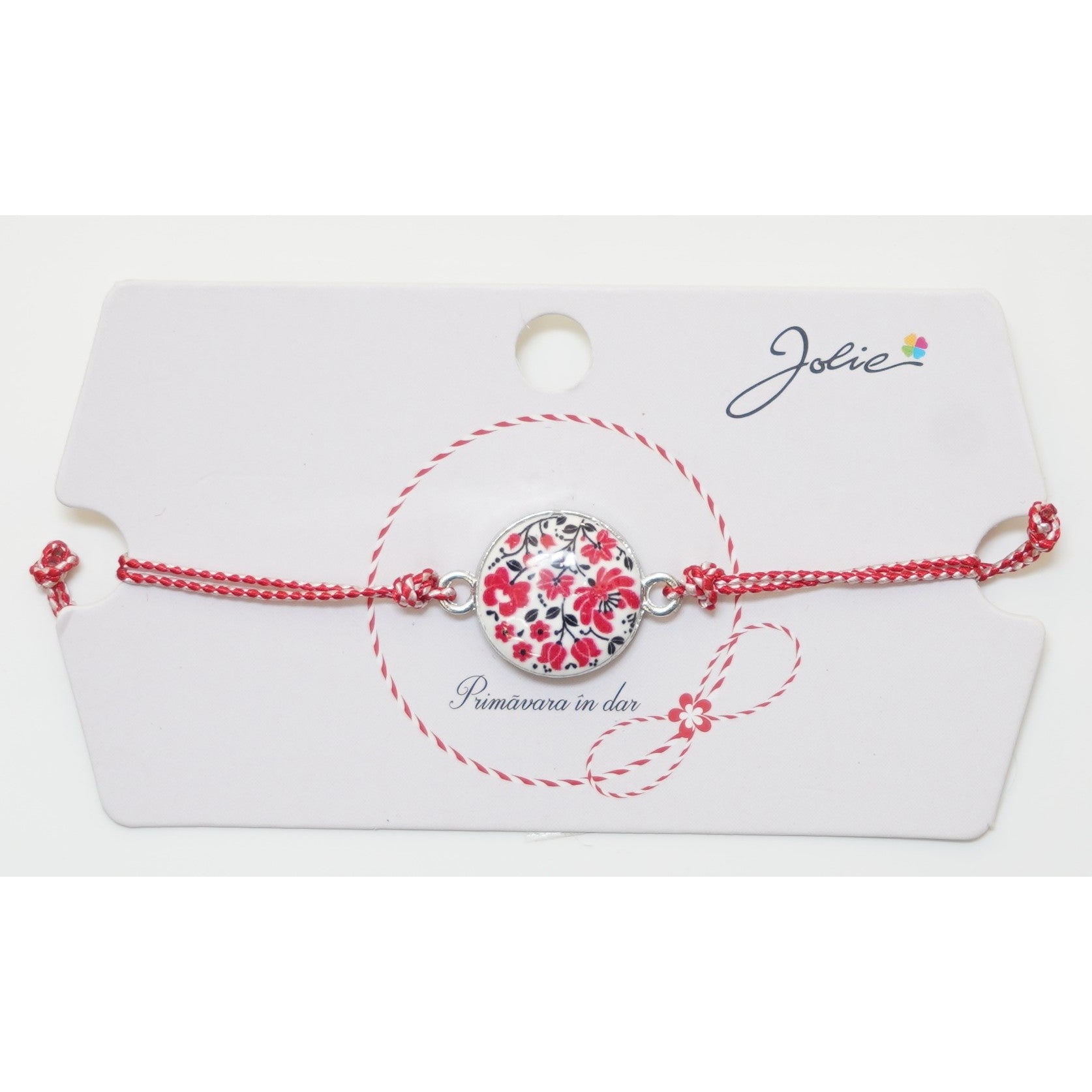 Martisor Bratara Traditionala, Pandantive Aprox 2 cm, Model 5-0