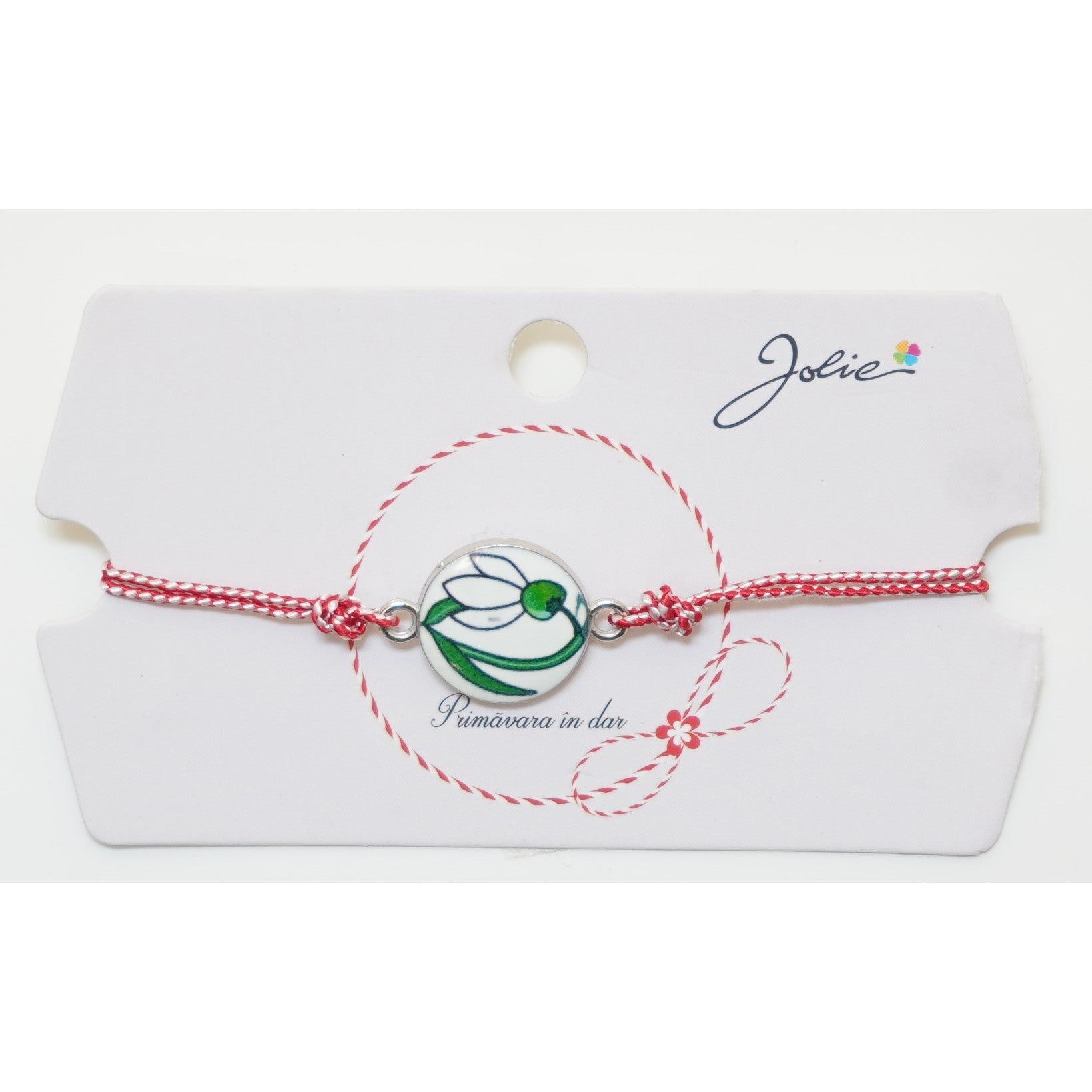 Martisor Bratara Traditionala, Pandantive Aprox 2 cm, Model 6-0