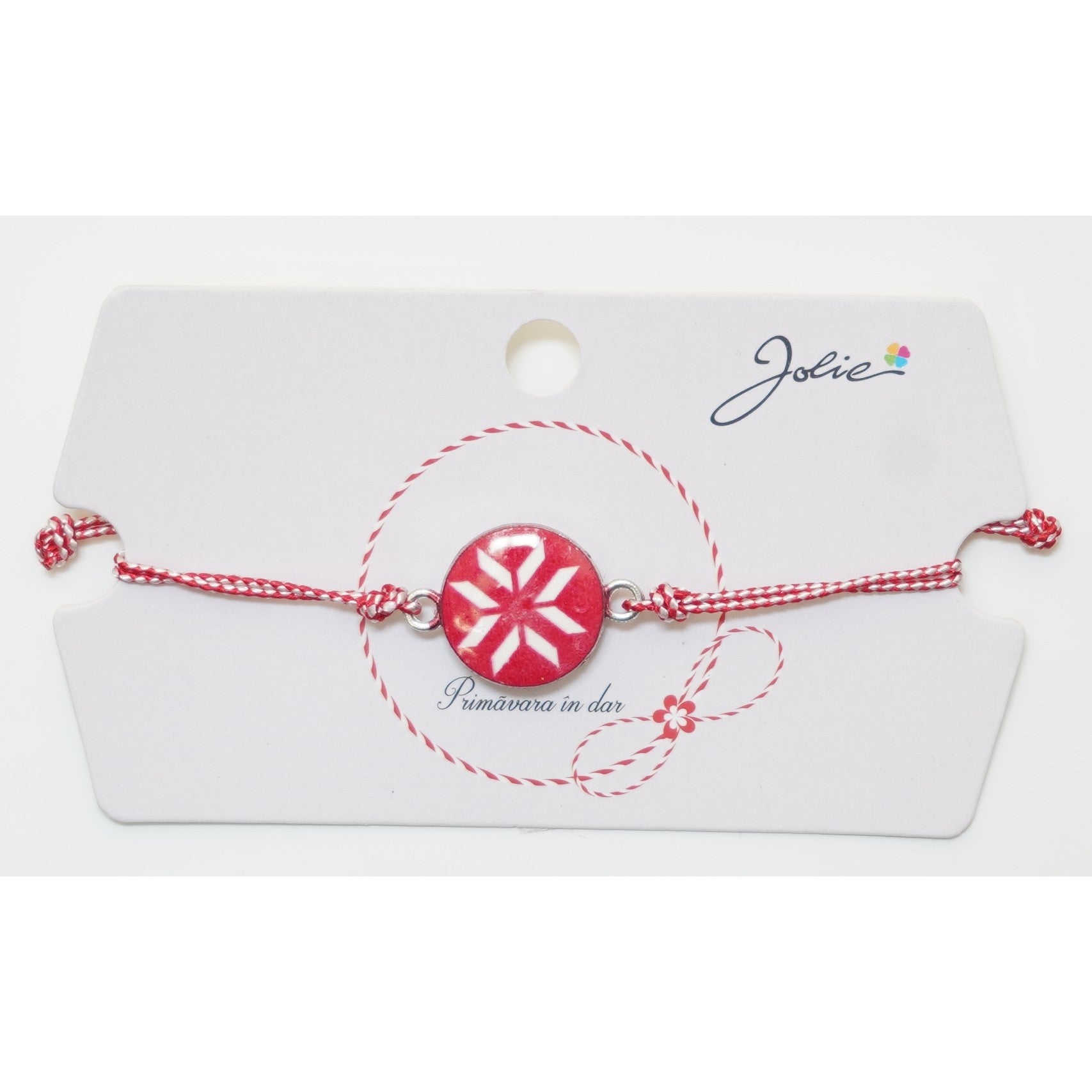 Martisor Bratara Traditionala, Pandantive Aprox 2 cm, Model 8-0