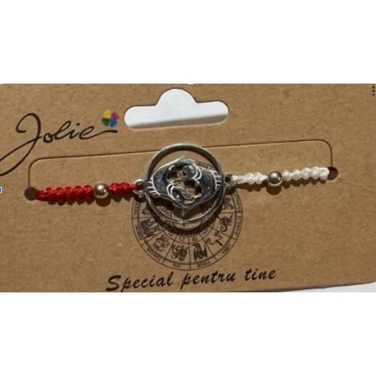 Martisor bratara zodiac, Jolie, 5x9 cm, Pesti-0