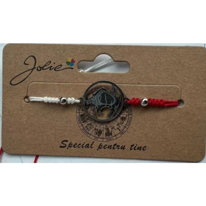 Martisor bratara zodiac, Jolie, 5x9 cm, Taur-1