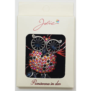 Martisor Brosa Medie, Multicolora, Dimensiune Brosa Aprox 5 cm, Material Metal, Model 16-0