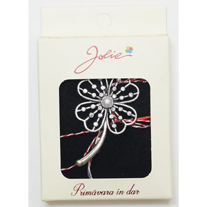 Martisor Brosa Medie, Multicolora, Dimensiune Brosa Aprox 5 cm, Material Metal, Model 17-0