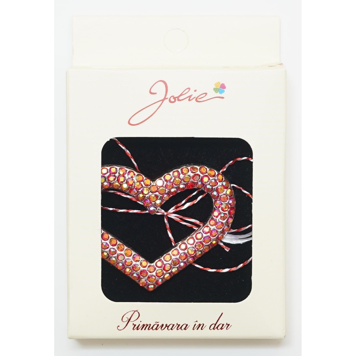 Martisor Brosa Medie, Multicolora, Dimensiune Brosa Aprox 5 cm, Material Metal, Model 19-0